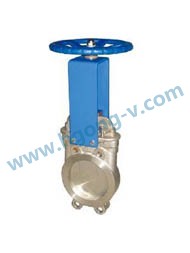 ANSI stainless steel 304 lug knife gate valve